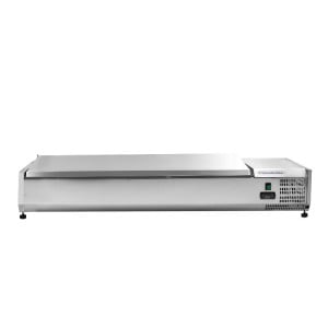 Saladette Refrigerada para Colocar Tampa Inox - 7 x GN 1/3 - Dynasteel