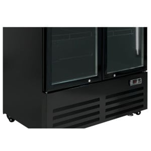 Refrigerated Beverage Display Case 736L 2 Doors - Dynasteel