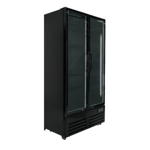 Refrigerated Beverage Display Case 736L 2 Doors - Dynasteel