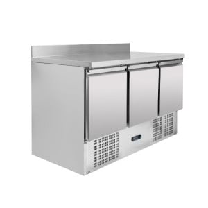 Mesa Refrigerada Positiva 3 Portas GN 1/1 Dynasteel