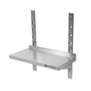 Stainless steel wall shelf L 600 x D 300 mm Dynasteel - Professional quality