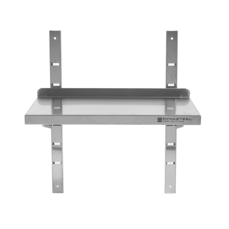 Stainless steel wall shelf L 600 x D 300 mm Dynasteel - Professional quality