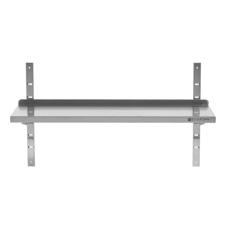 Stainless Steel Wall Shelf - L 1500 x D 300 mm - Dynasteel