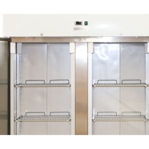 Armoire Réfrigérée Positive 1400 L Inox GN 2/1 – 2 Portas