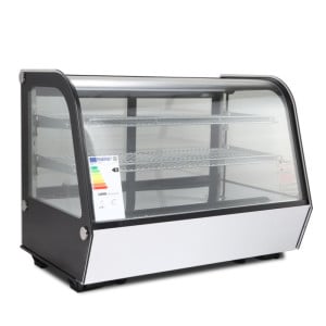 Countertop Refrigerated Display Case 160 L - Curved - Dynasteel