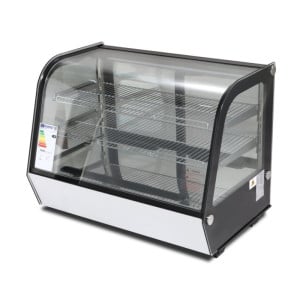 Vitrine Refrigerada de Balcão 160 L - Curvada - Dynasteel