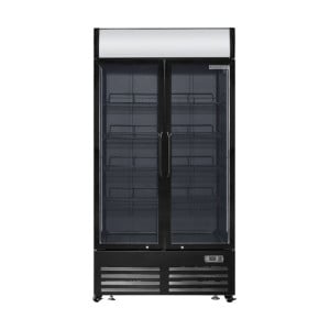 Vitrine de Bebidas 736 L 2 Portas de Vidro 2-8 °C R290