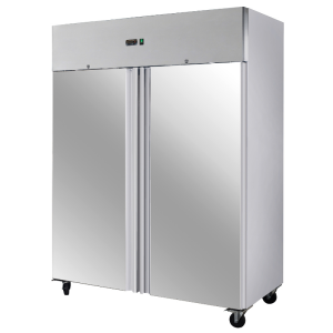 Armoire Réfrigérée Positive 1400 L Inox GN 2/1 – 2 Portas