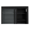 Arrière-Bar Refrigerado Skinplate - 3 Portas de Vidro Deslizantes - 328 L - Dynasteel