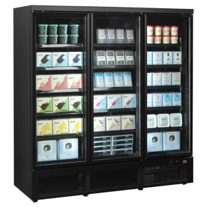 Armoire Refrigerada Negativa 3 Portas de Vidro - 1563 L - TEFCOLD