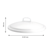 Container Lid 50L White