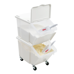 Caixa de Ingredientes 30 L com Tampa - Conjunto de 2 - Gilac