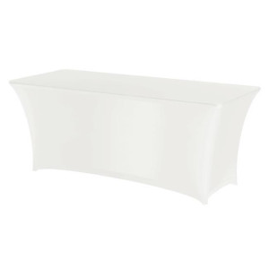 Housse pour Table Rectangulaire Blanche 1830 - HENDI