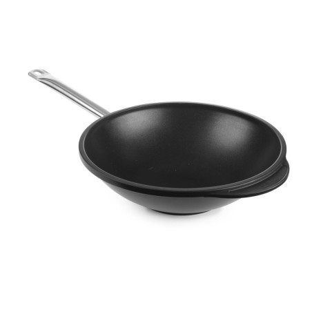 Wok  en Fonte d'Aluminium  - 32 cm de Diamètre