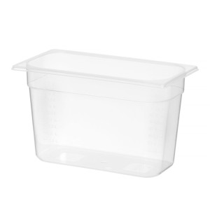 Gastronorm container GN 1/3 in Polypropylene - 7.8 L - H 200 mm