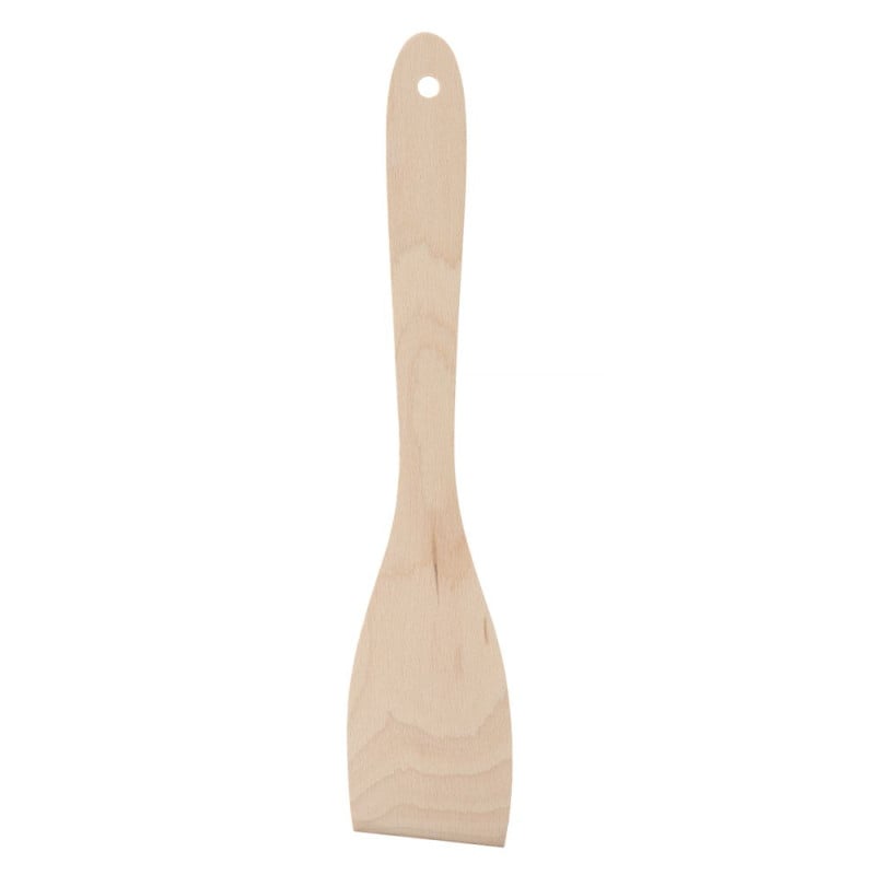 Wooden Frying Spatula - L 300 mm - Set of 4 | HENDI 525142