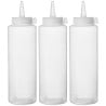 Transparent Dispenser Bottle - 0.2 L - Pack of 3