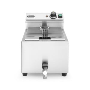 Friteuse Profi Line avec Robinet de Vidange - 8 L