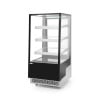 Refrigerated display case with 3 inclined shelves - 300 L