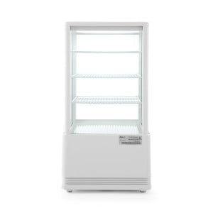 Vitrina Refrigerada Branca 4 Lados de Vidro - 68 litros