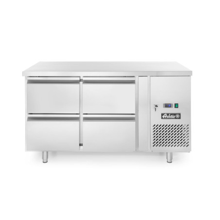 Countertop refrigerator with four drawers Profi Line 280L - Brand HENDI - Fourniresto