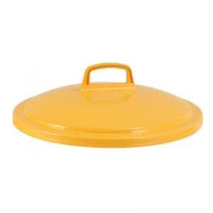 Tampa para Contêiner 50 L HACCP - Amarelo - Gilac