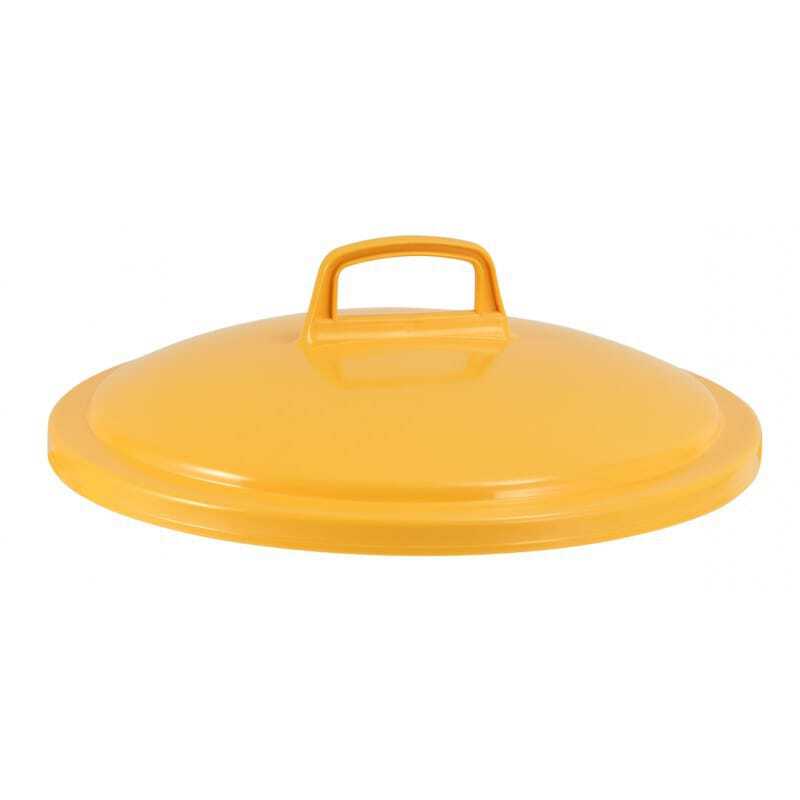 Tampa para Contêiner 50 L HACCP - Amarelo - Gilac Tampa para Contêiner 50 L HACCP - Amarelo - Gilac