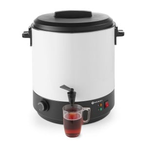 Stainless Steel Enameled Hot Beverage Dispenser - 28 L