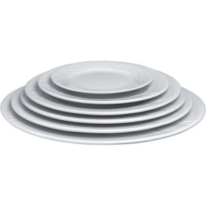 Assiette Plate en Porcelaine Karizma - 160 mm de Diamètre