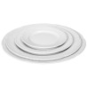 Assiette Plate en Porcelaine Flora - 160 mm de Diamètre