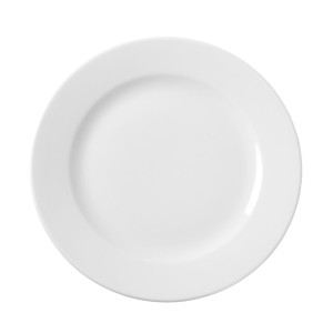 Assiette Plate en Porcelaine - 160 mm de Diamètre