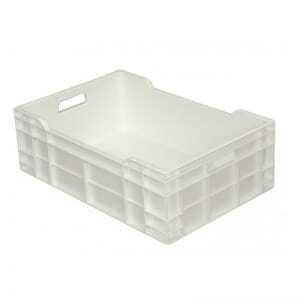 Caisse Pleine 40 L - 600 x 400 - Branco - Gilac