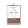 Menu Clipboard - 125 x 180 mm