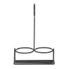 Black condiment rack - Brand HENDI - Fourniresto