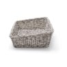 Rectangular Grey Bread Basket - 400 x 300 mm