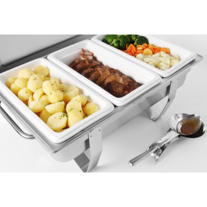 Bac Gastronorme em Porcelana - GN 1/3 - Marca HENDI - Fourniresto