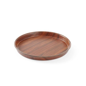 Round Woodform High Rim Plate - 360 mm Diameter - Brand HENDI