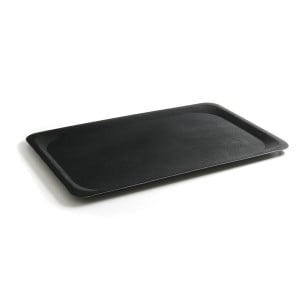 Plateau Rectangulaire en Fibre de Verre - Noir - Euronorm - Marque HENDI