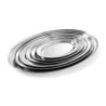 Oval Stainless Steel Dish - 190 x 140 mm - Brand HENDI - Fourniresto