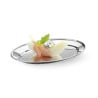 Oval Stainless Steel Dish - 300 x 220 mm - Brand HENDI - Fourniresto