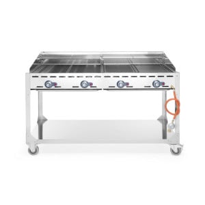 Professional Gas BBQ on Wheels - Brand HENDI