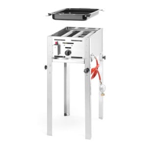 Churrasqueira a Gás Profissional Grill-Master Mini - Marca HENDI - Fourniresto