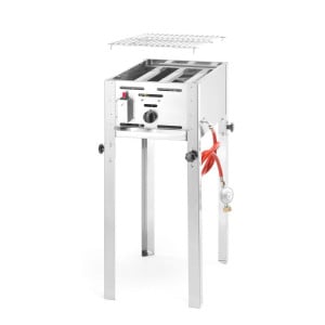 Churrasqueira a Gás Profissional Grill-Master Mini - Marca HENDI - Fourniresto