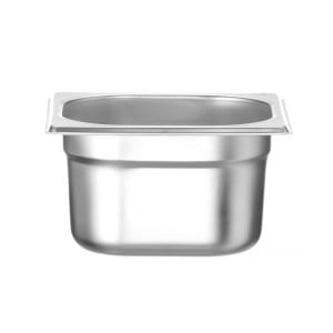 Bac Gastro GN 1/6 Inox - Profundidade 100 mm - 1,6 L - FourniResto