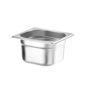 Bandeja Gastronorm GN 1/6 - 1,6 L - Profundidade 100 mm