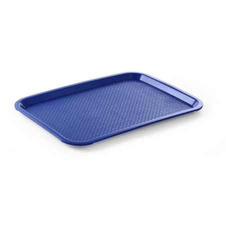 Tabuleiro Retangular Fast-Food Azul - 415 x 305 mm