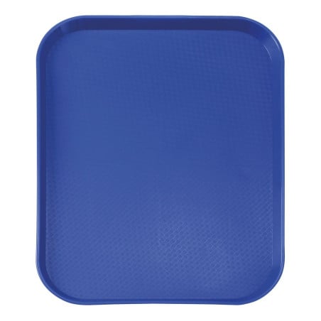 Tabuleiro Retangular Fast Food - Pequeno Modelo 265 x 345 mm - Azul