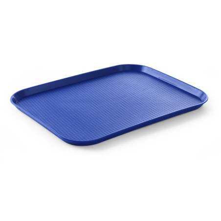 Tabuleiro Retangular Fast Food - Grande Modelo 450 x 350 mm - Azul