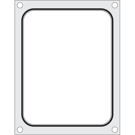 Sealing Matrix for Manual Sealer - 227 x 178 mm - Hendi