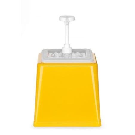 Distribuidor de Molho com Bomba - Amarelo - 2,5 L - Hendi